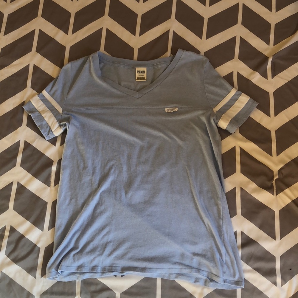 baby blue PINK shirt